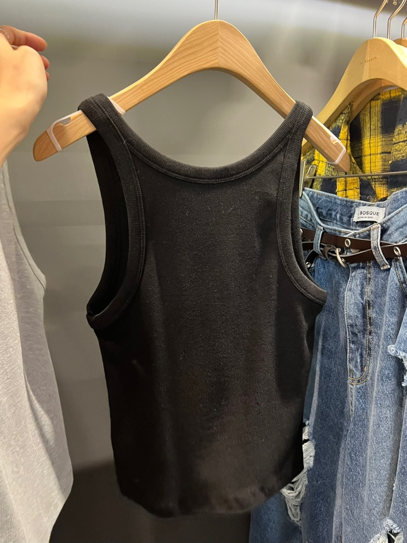 EL BOSQUE東大門㊣實拍女裝新品25秋冬人氣休閑真品吊帶背心EL BOSQUE吊帶/背心