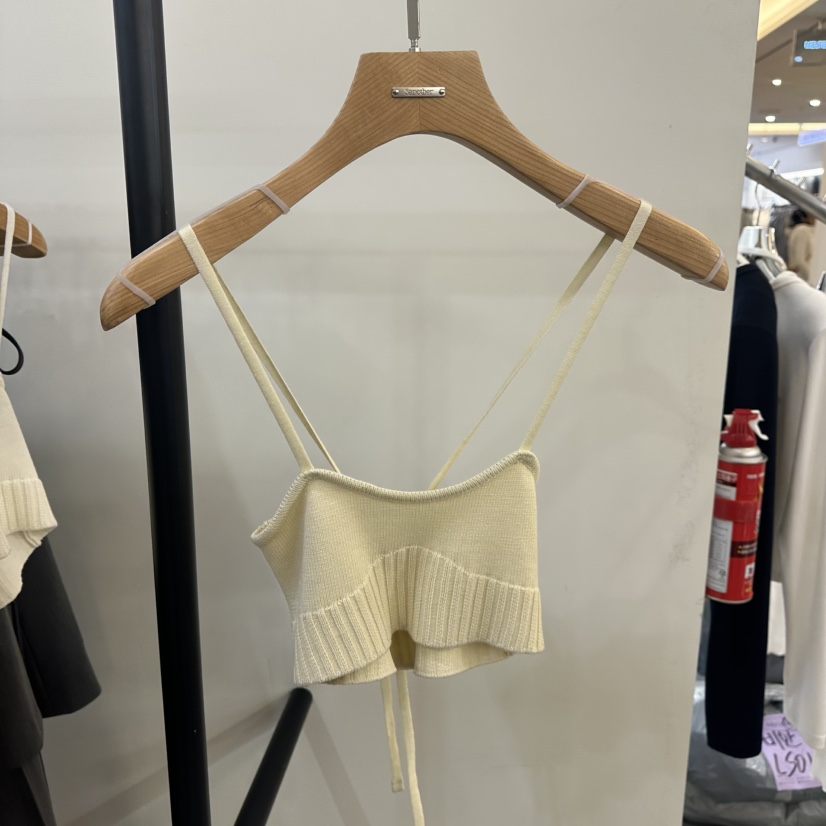 3 ANOTHER東大門㊣代購女士新品職業休閑25秋冬時尚吊帶背心3 ANOTHER吊帶/背心