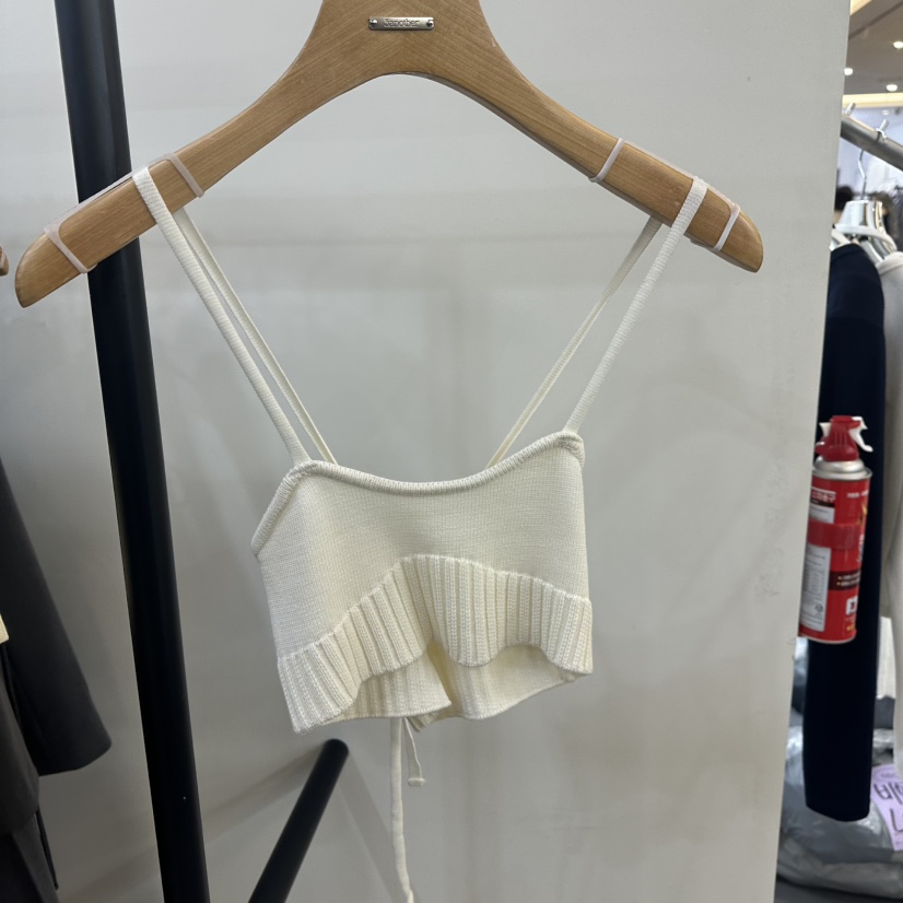 3 ANOTHER東大門㊣代購女士新品職業休閑25秋冬時尚吊帶背心3 ANOTHER吊帶/背心圖色2