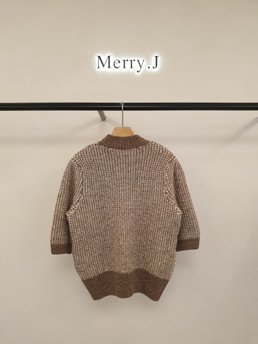 MERRY-J韓國直郵㊣女士新品人氣熱賣25秋冬職業時尚針織衫MERRY-J針織衫