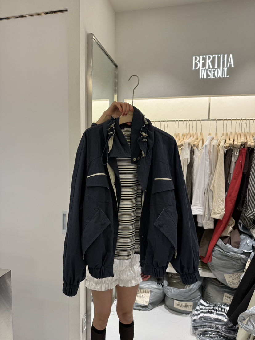 BERTHA東大門㊣直郵女裝新品推薦人氣職業真品夾克不含內搭BERTHA夾克圖色2