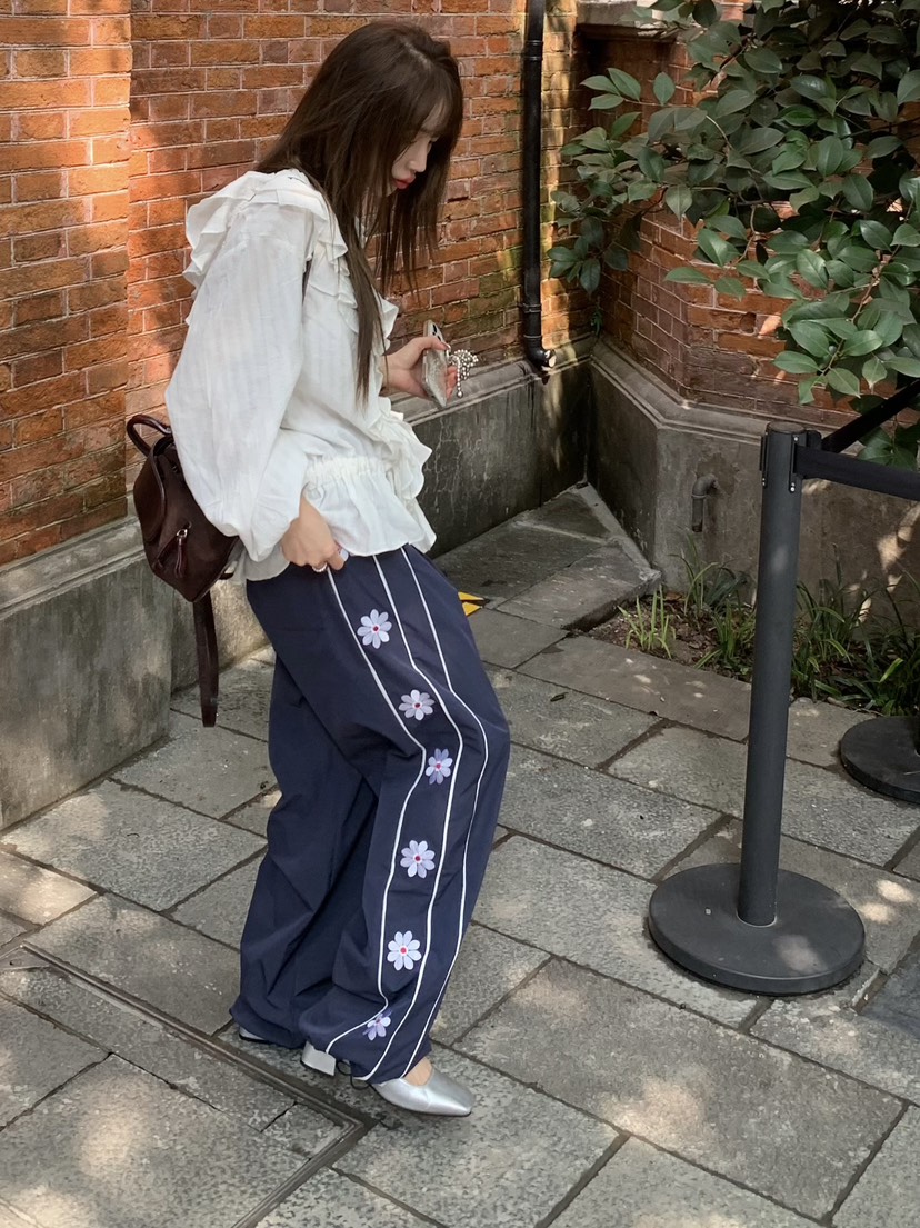 BERTHA東大門㊣代購女士新款時尚人氣25秋冬休閑襯衫蕾絲衫BERTHA襯衫/蕾絲衫