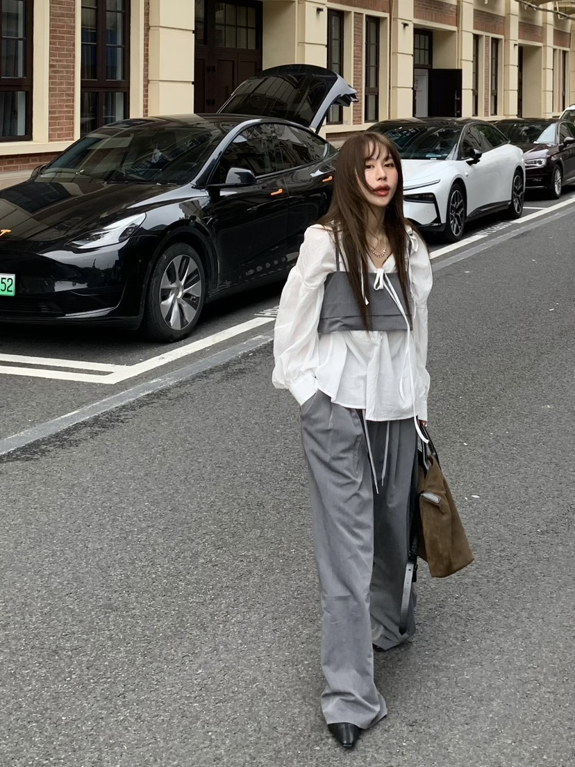 BERTHA東大門㊣代購女士新款25秋冬真品職業人氣襯衫蕾絲衫BERTHA襯衫/蕾絲衫