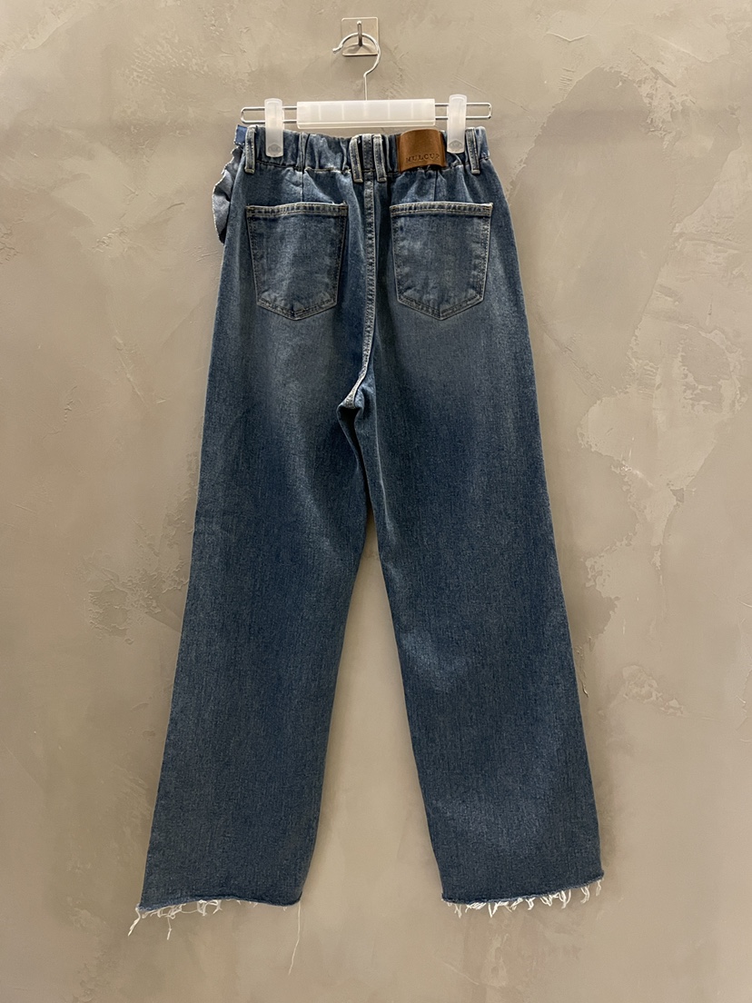 MULCUP東大門㊣實拍女士新品25秋冬職業推薦休閑熱賣牛仔褲MULCUP牛仔褲