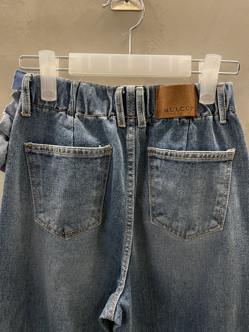 MULCUP東大門㊣實拍女士新品25秋冬職業推薦休閑熱賣牛仔褲MULCUP牛仔褲