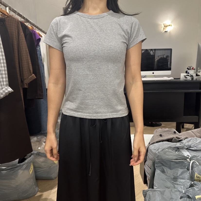 BRUSH-P東大門㊣實拍女裝新品休閑人氣真品職業熱賣推薦T恤BRUSH-PT恤圖色5