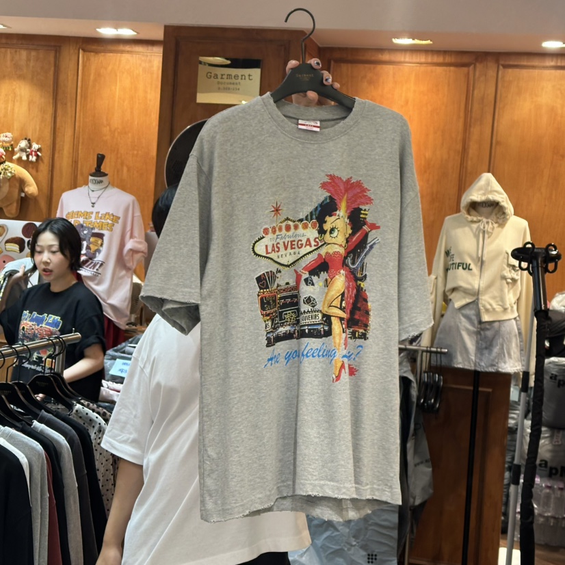 GARMENT-P東大門㊣實拍女士新品休閑時尚推薦人氣職業25秋冬T恤GARMENTT恤圖色2
