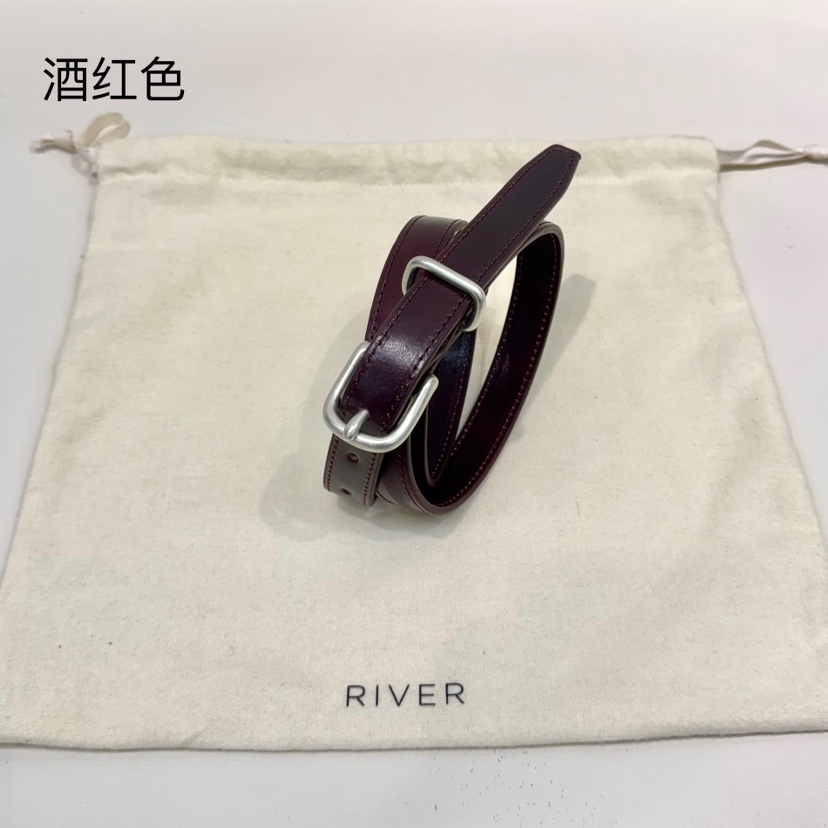 RIVER東大門㊣直郵女士新品人氣休閑熱賣真品時尚職業推薦腰帶WATER/RIVER腰帶圖色2