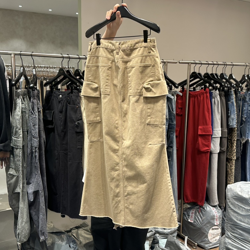 GARMENT-P東大門㊣代購女士新品推薦職業人氣25秋冬長裙長款GARMENT長裙