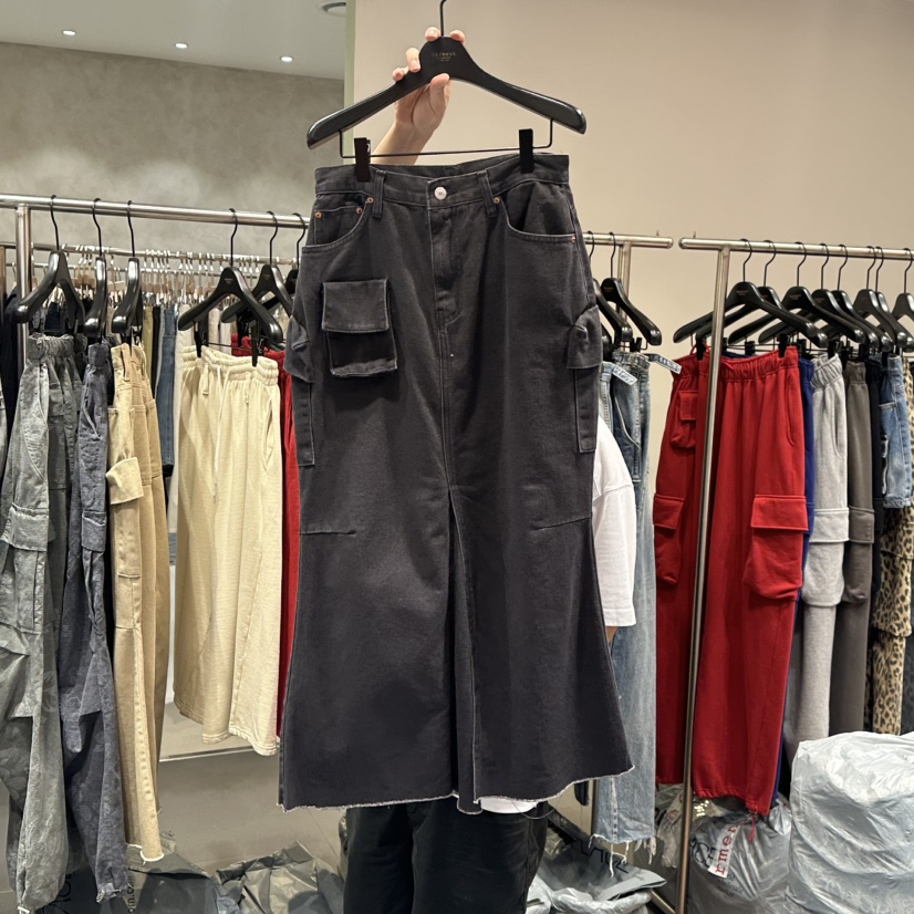 GARMENT-P東大門㊣代購女士新品推薦職業人氣25秋冬長裙長款GARMENT長裙圖色2