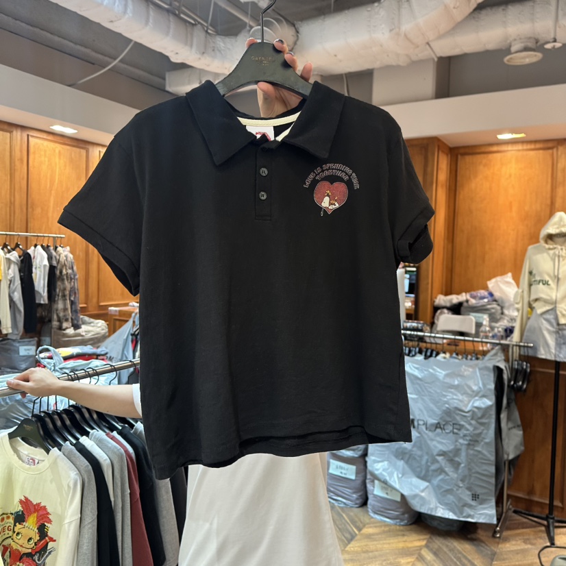 GARMENT-P韓國代購㊣女士新品人氣推薦熱賣真品職業時尚T恤GARMENTT恤圖色3