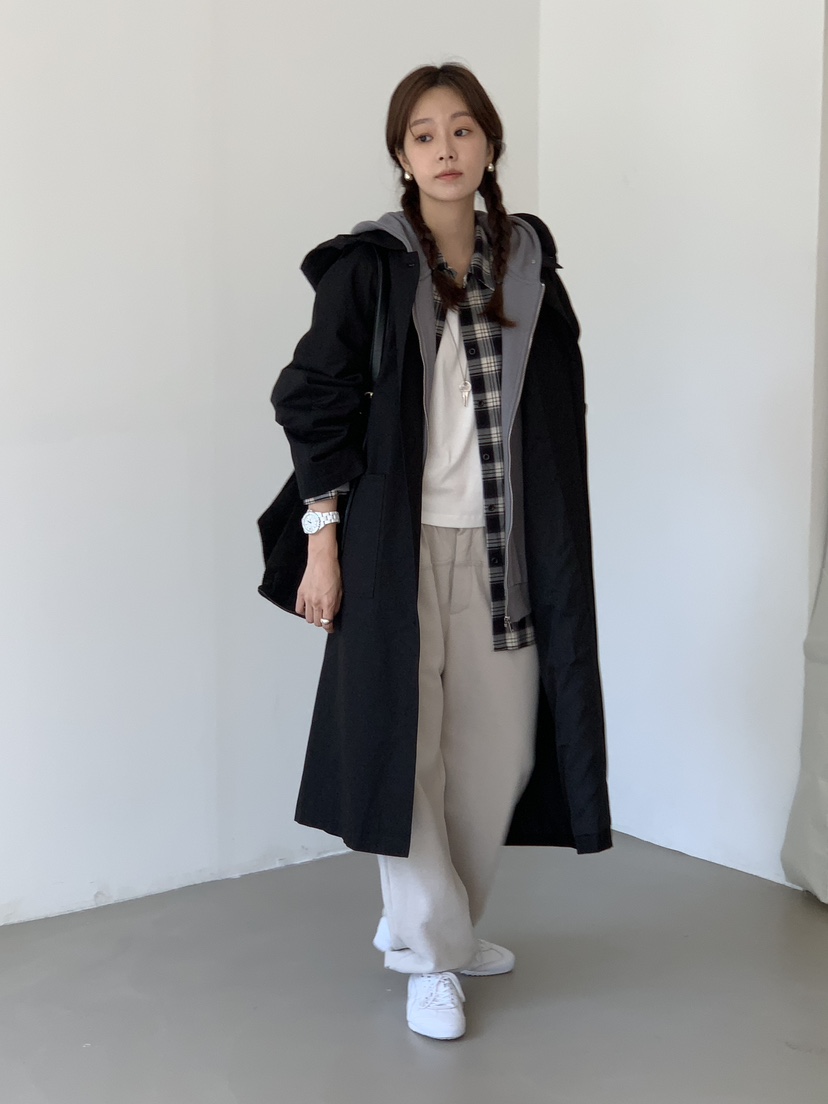 BAKING POWDER東大門㊣直郵女裝新品人氣職業真品長款風衣BAKING POWDER長款風衣