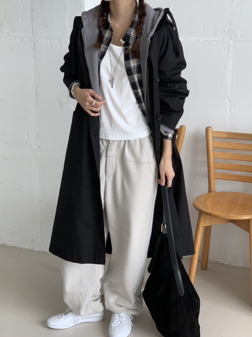 BAKING POWDER東大門㊣直郵女裝新品人氣職業真品長款風衣BAKING POWDER長款風衣