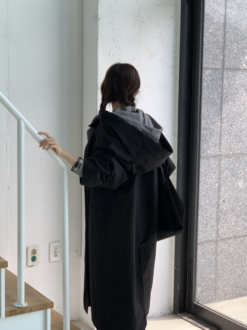 BAKING POWDER東大門㊣直郵女裝新品人氣職業真品長款風衣BAKING POWDER長款風衣