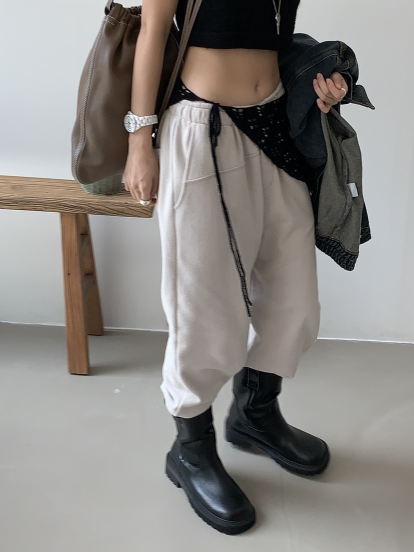 BAKING POWDER東大門㊣實拍女裝新款人氣25秋冬職業休閑褲BAKING POWDER休閑褲