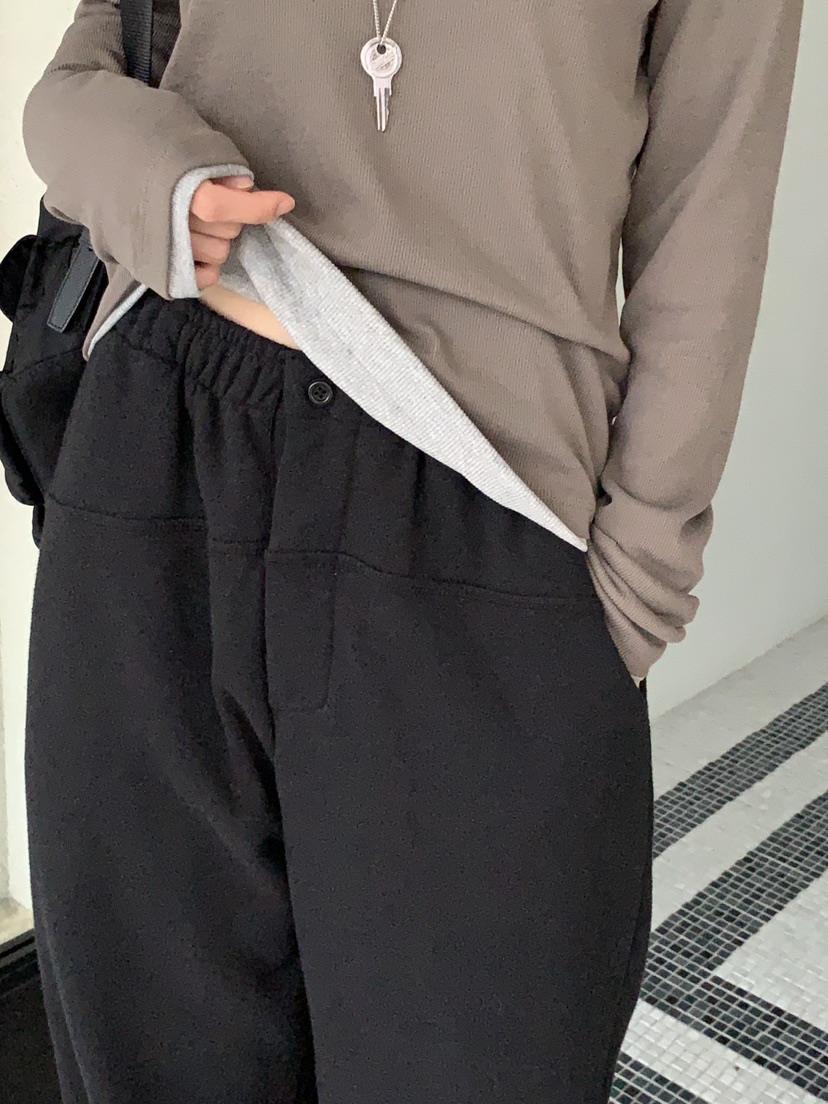 BAKING POWDER東大門㊣實拍女裝新款人氣25秋冬職業休閑褲BAKING POWDER休閑褲