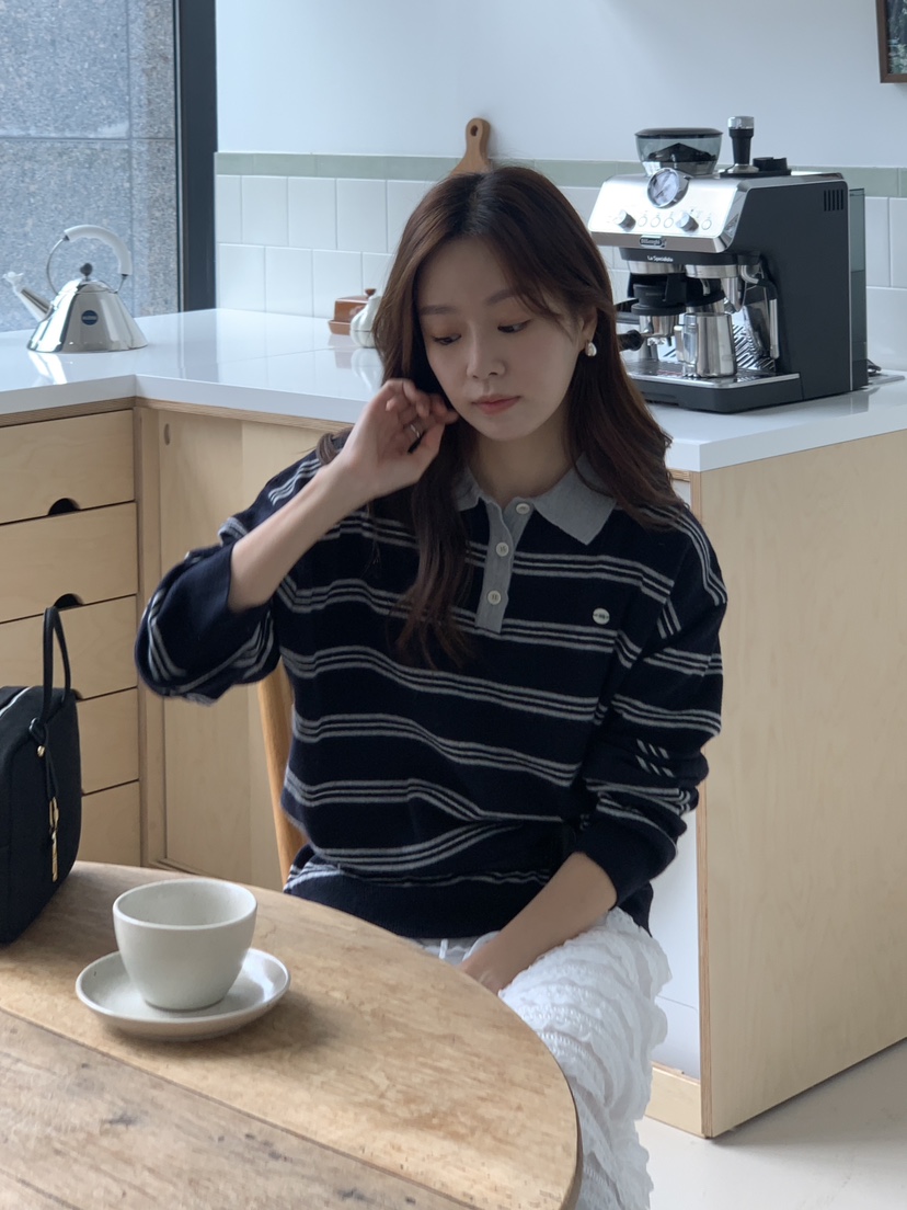 BAKING POWDER韓國直郵㊣女裝新款推薦休閑職業25秋冬針織衫BAKING POWDER針織衫