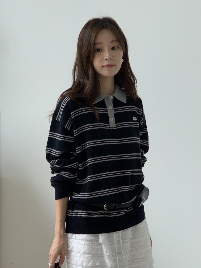 BAKING POWDER韓國直郵㊣女裝新款推薦休閑職業25秋冬針織衫BAKING POWDER針織衫