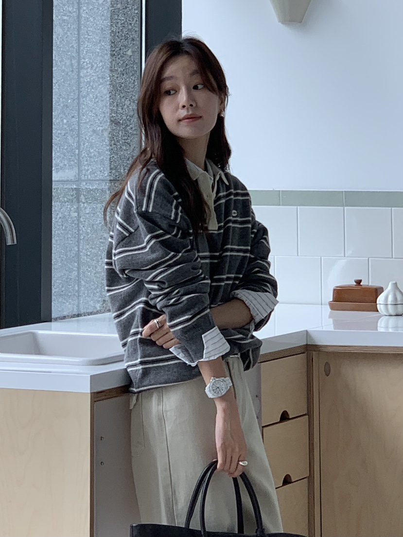 BAKING POWDER韓國直郵㊣女裝新款推薦休閑職業25秋冬針織衫BAKING POWDER針織衫