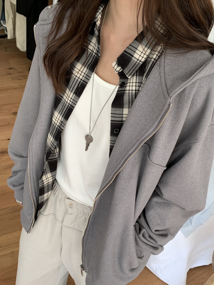 BAKING POWDER東大門㊣直郵女裝新品職業熱賣人氣夾克兜帽BAKING POWDER夾克