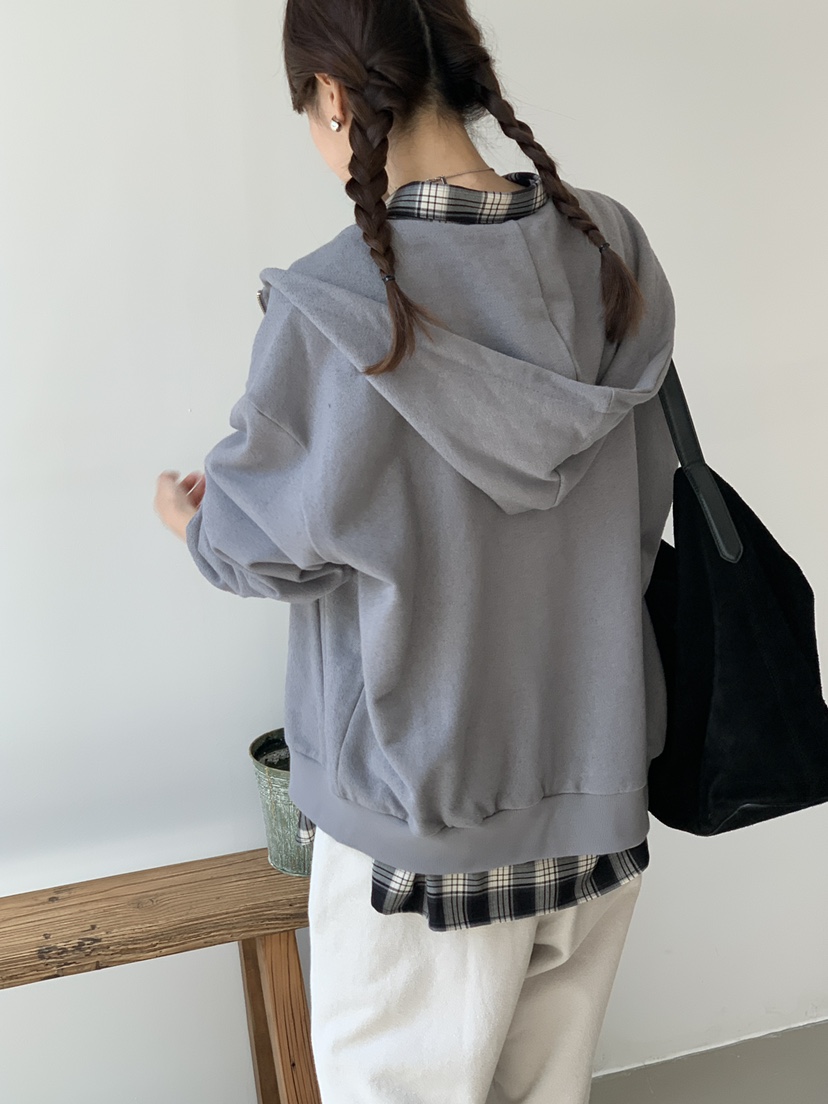 BAKING POWDER東大門㊣直郵女裝新品職業熱賣人氣夾克兜帽BAKING POWDER夾克