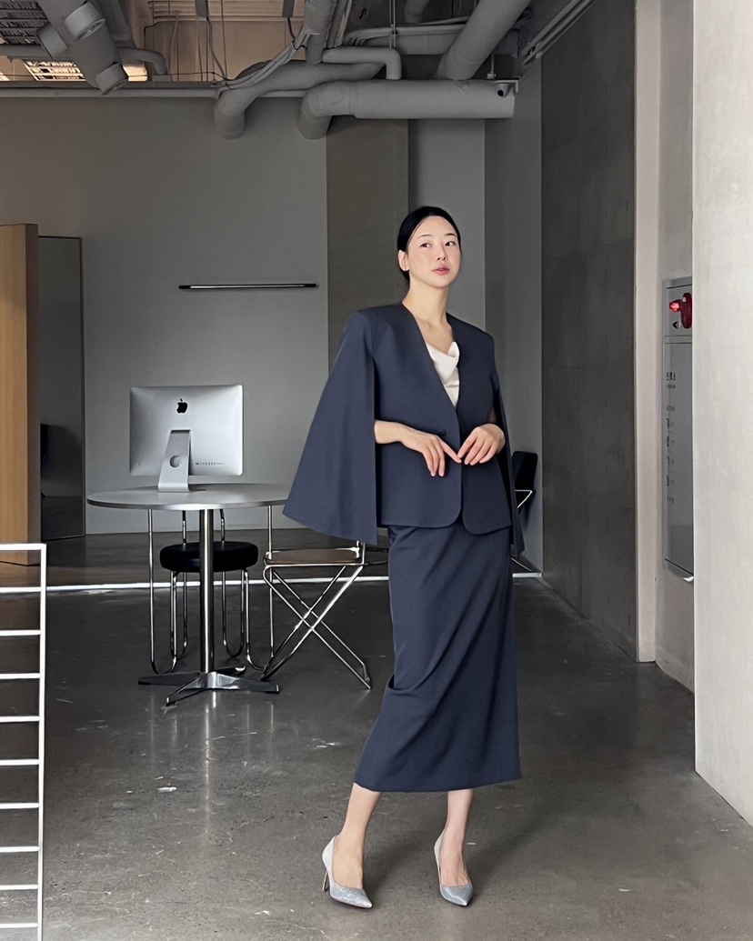 VERNI東大門㊣實拍女裝新款休閑職業熱賣時尚真品25秋冬夾克斗篷VERNI夾克