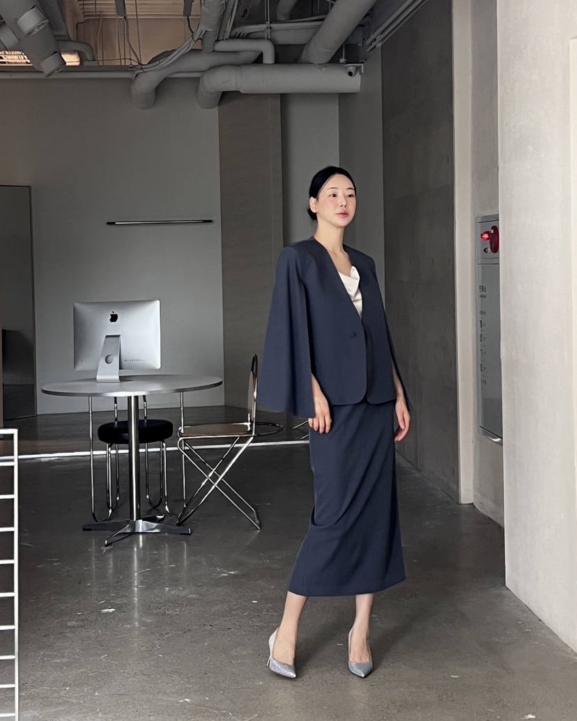 VERNI東大門㊣實拍女裝新款休閑職業熱賣時尚真品25秋冬夾克斗篷VERNI夾克