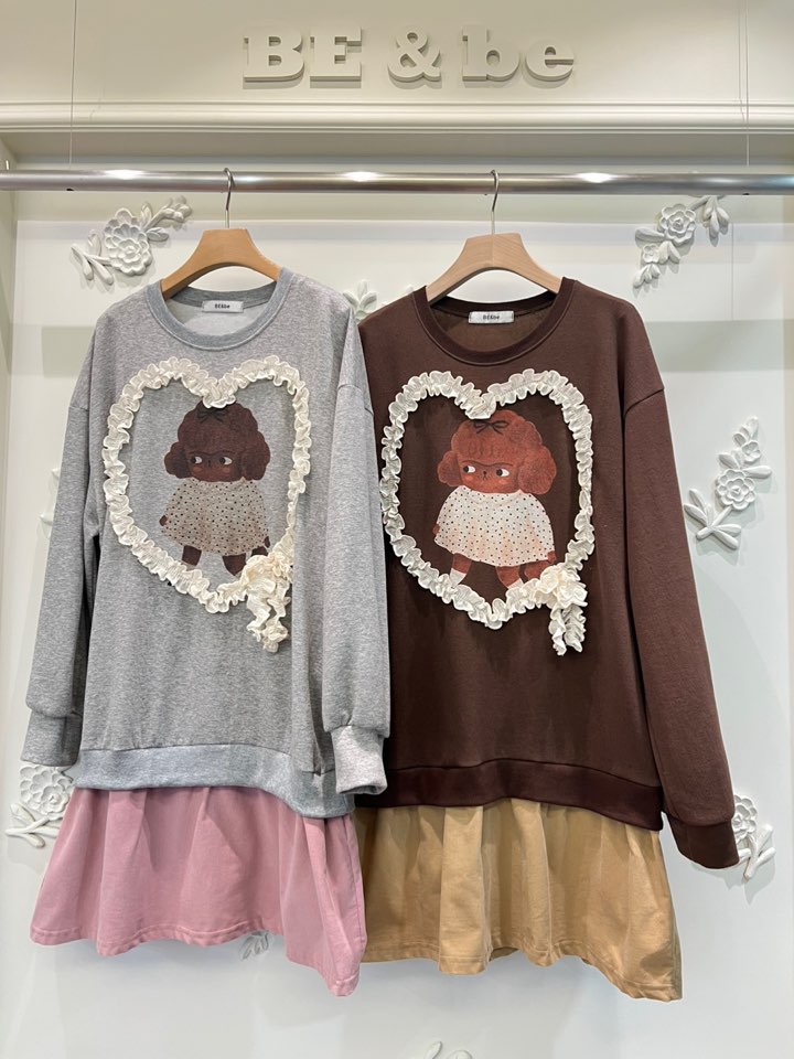 BE&BE東大門㊣代購女士新款真品人氣休閑推薦時尚連衣裙BE&be連衣裙
