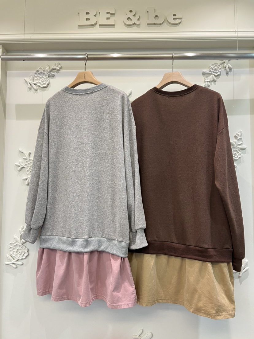 BE&BE東大門㊣代購女士新款真品人氣休閑推薦時尚連衣裙BE&be連衣裙