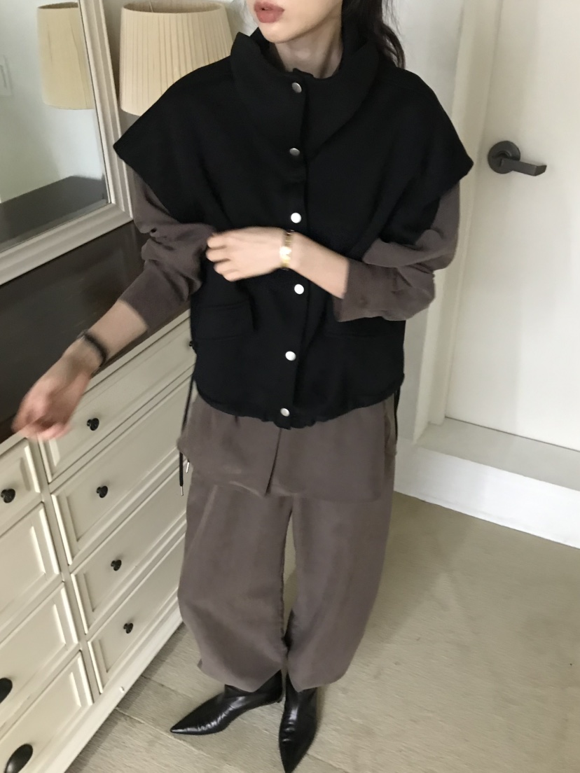 ME MO東大門㊣直郵女士新品真品人氣時尚推薦馬甲不含內搭ME MO馬甲圖色3