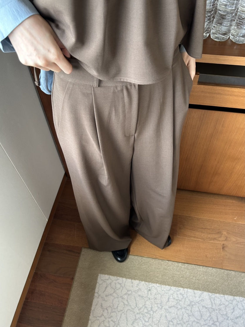 ME MO東大門㊣代購女士新款時尚真品職業25秋冬正裝褲西褲ME MO正裝褲/西褲
