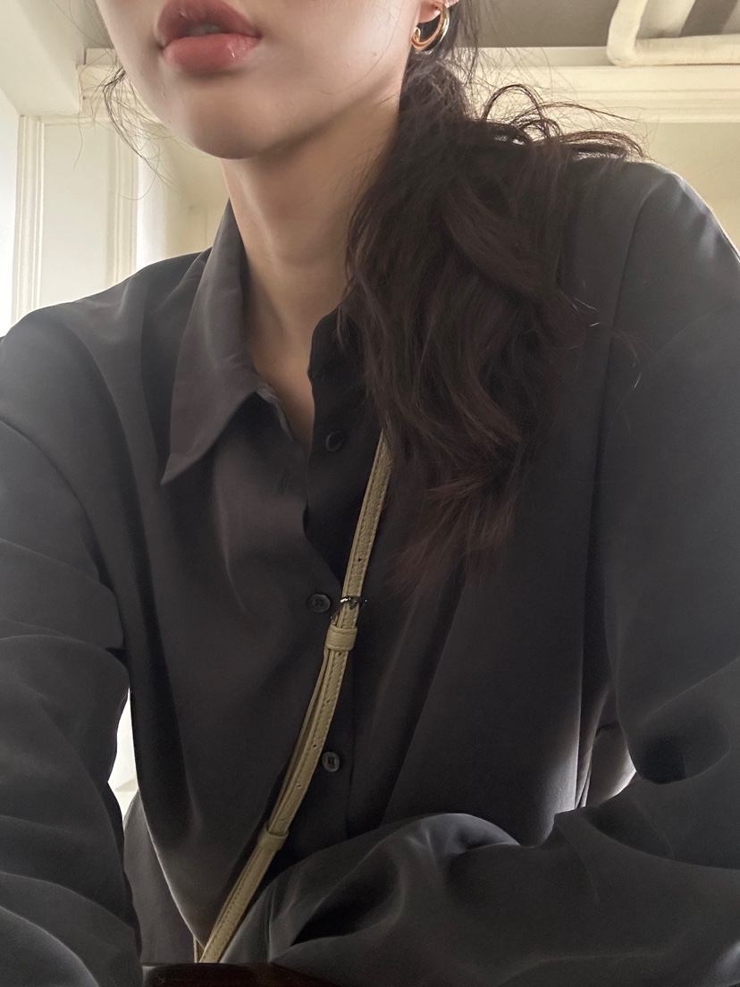 ME MO東大門㊣直郵女士新品人氣時尚休閑25秋冬襯衫蕾絲衫ME MO襯衫/蕾絲衫