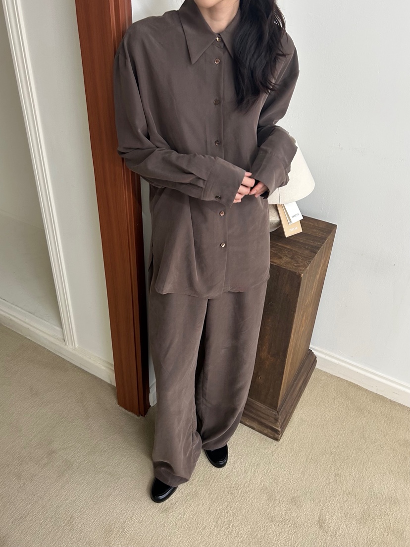 ME MO東大門㊣直郵女士新品人氣時尚休閑25秋冬襯衫蕾絲衫ME MO襯衫/蕾絲衫