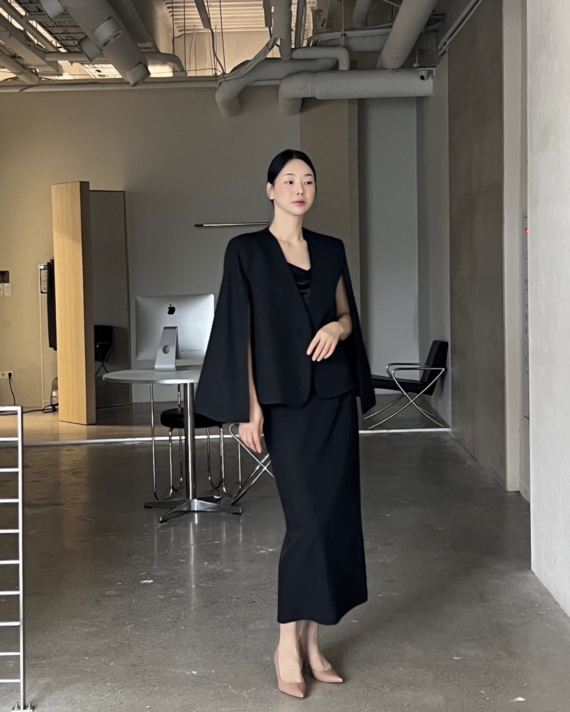 VERNI韓國直郵㊣女士新品時尚25秋冬休閑人氣真品推薦職業長裙VERNI長裙