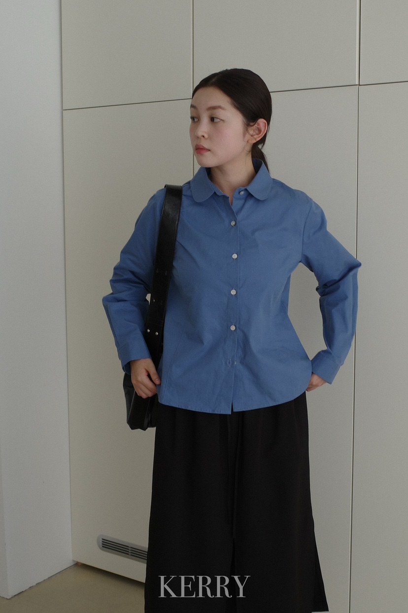 KERRY韓國直郵㊣女士新款休閑職業時尚熱賣人氣25秋冬襯衫蕾絲衫KERRY襯衫/蕾絲衫