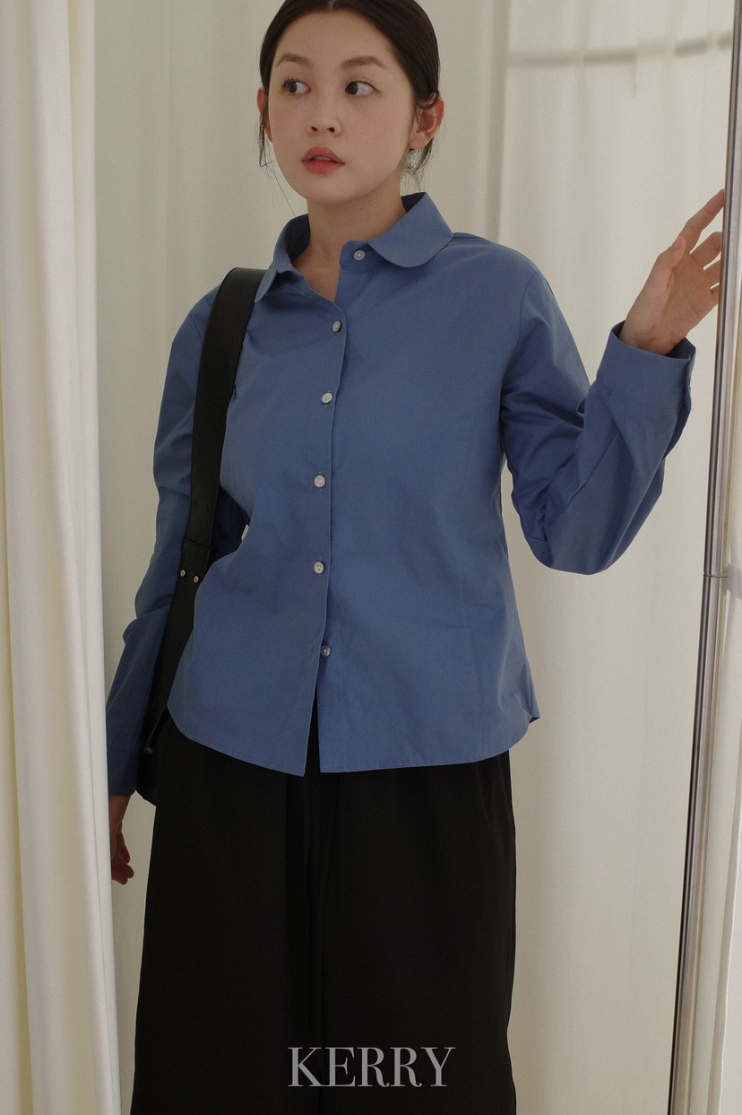 KERRY韓國直郵㊣女士新款休閑職業時尚熱賣人氣25秋冬襯衫蕾絲衫KERRY襯衫/蕾絲衫