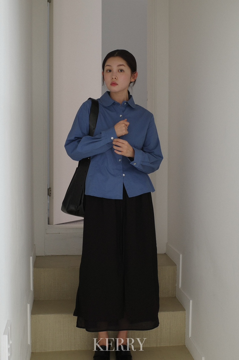 KERRY韓國直郵㊣女士新款休閑職業時尚熱賣人氣25秋冬襯衫蕾絲衫KERRY襯衫/蕾絲衫