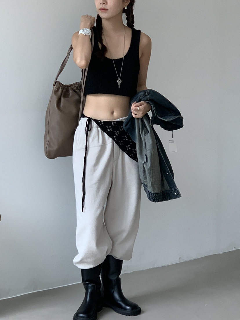 BAKING POWDER韓國代購㊣女裝新款25秋冬真品休閑吊帶背心BAKING POWDER吊帶/背心