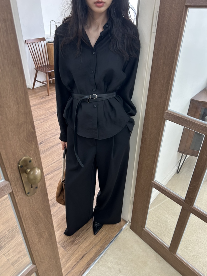 ME MO東大門㊣直郵女裝新品推薦熱賣25秋冬時尚襯衫蕾絲衫ME MO襯衫/蕾絲衫