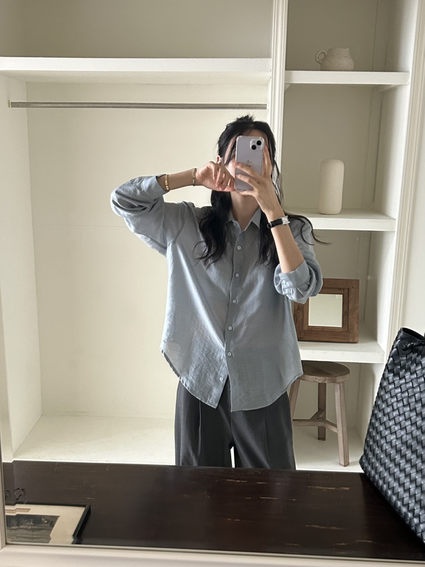 ME MO東大門㊣直郵女裝新品推薦熱賣25秋冬時尚襯衫蕾絲衫ME MO襯衫/蕾絲衫