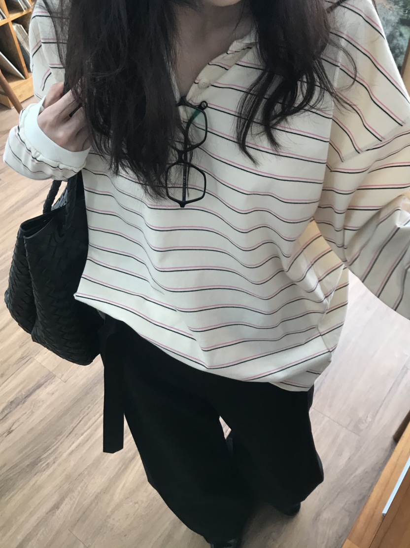 ME MO韓國直郵㊣女裝新品人氣熱賣休閑25秋冬推薦職業長袖T恤ME MO長袖T恤圖色3