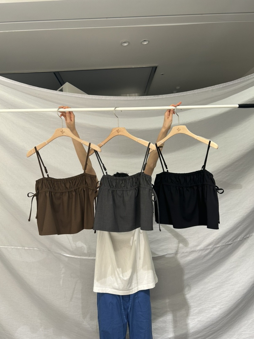 ME MO韓國直郵㊣女裝新款休閑25秋冬吊帶背心不含內搭緊身ME MO吊帶/背心