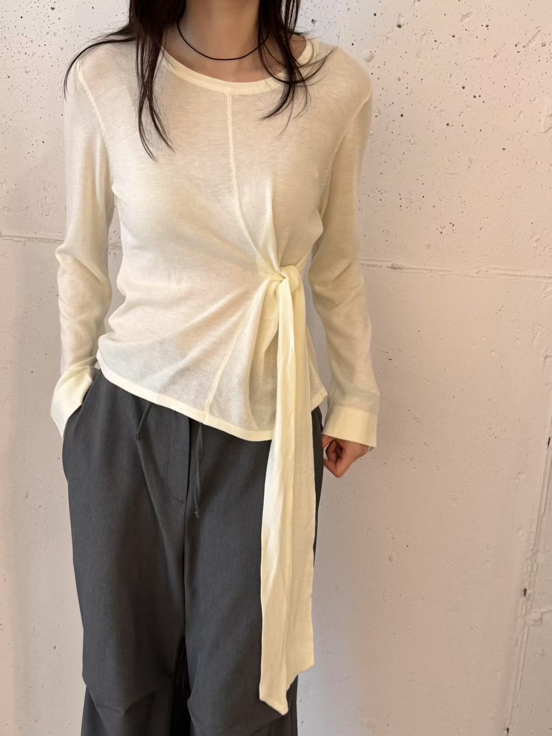 LEREVE-OT東大門㊣實拍女裝新品真品人氣25秋冬時尚針織衫LEREVE針織衫圖色4