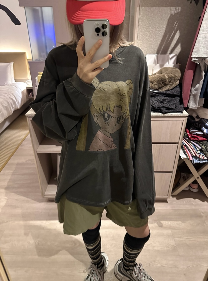 CRACKERS韓國直郵㊣女士新款25秋冬真品人氣時尚熱賣長袖T恤CRACKERS長袖T恤