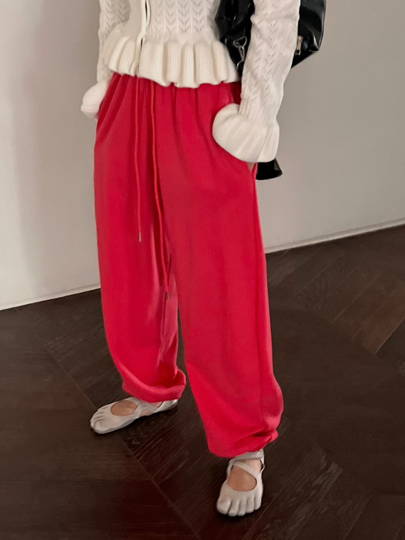 MADE-P東大門㊣直郵女裝新款時尚休閑人氣推薦熱賣職業休閑褲MADE-P休閑褲