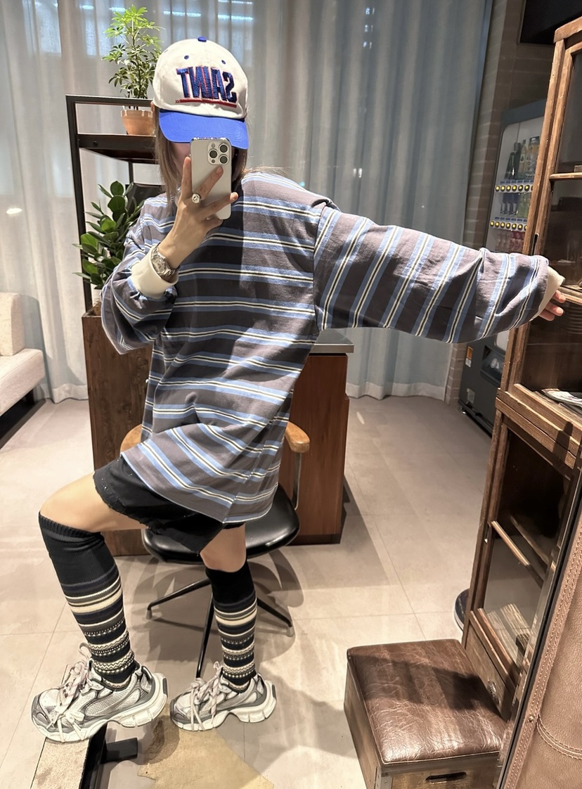 CRACKERS東大門㊣實拍女士新品休閑推薦時尚人氣職業長袖T恤CRACKERS長袖T恤