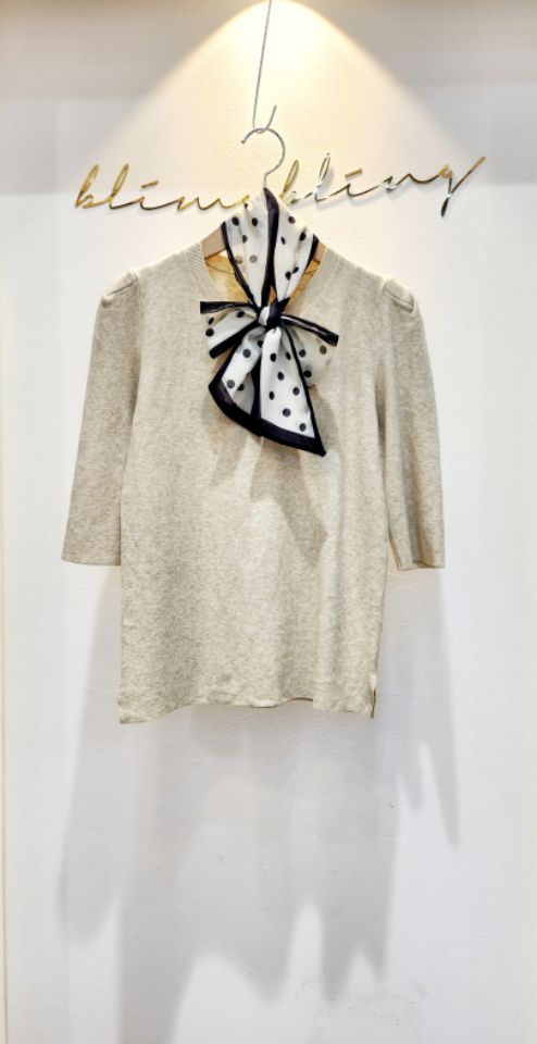BLING BLING-S東大門㊣實拍女士新品熱賣職業25秋冬針織衫BLING BLING-S針織衫圖色3
