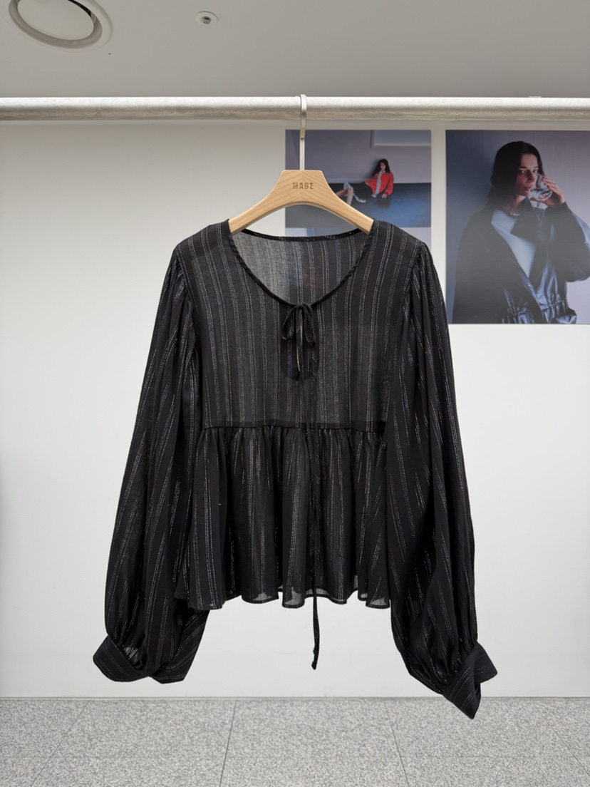 MADE-P東大門㊣代購女士新品休閑人氣時尚職業推薦襯衫蕾絲衫MADE-P襯衫/蕾絲衫