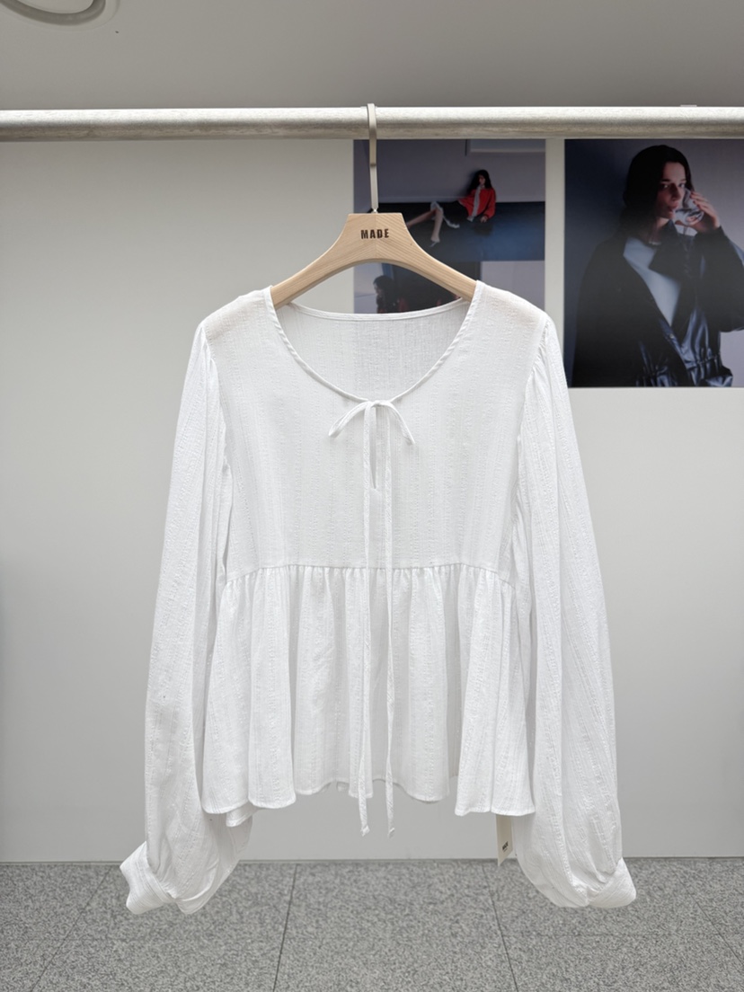 MADE-P東大門㊣代購女士新品休閑人氣時尚職業推薦襯衫蕾絲衫MADE-P襯衫/蕾絲衫圖色2