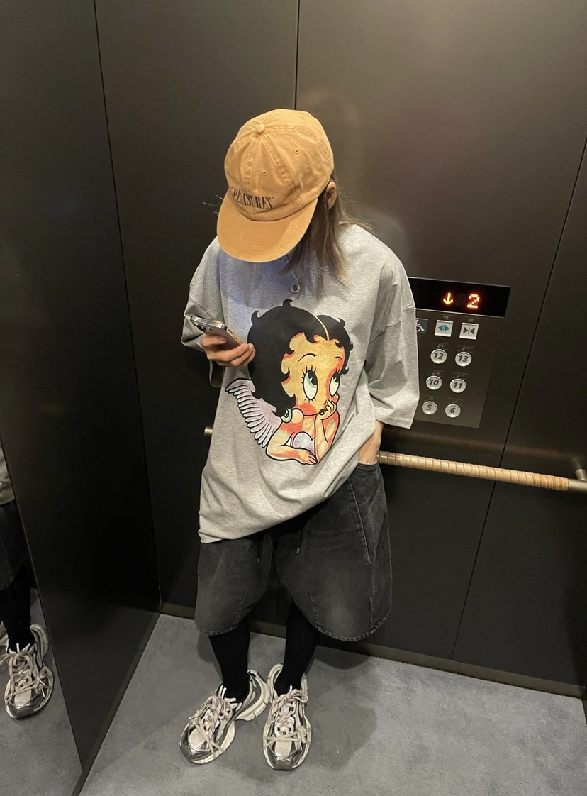 CRACKERS韓國直郵㊣女士新款25秋冬時尚休閑人氣熱賣真品T恤CRACKERST恤
